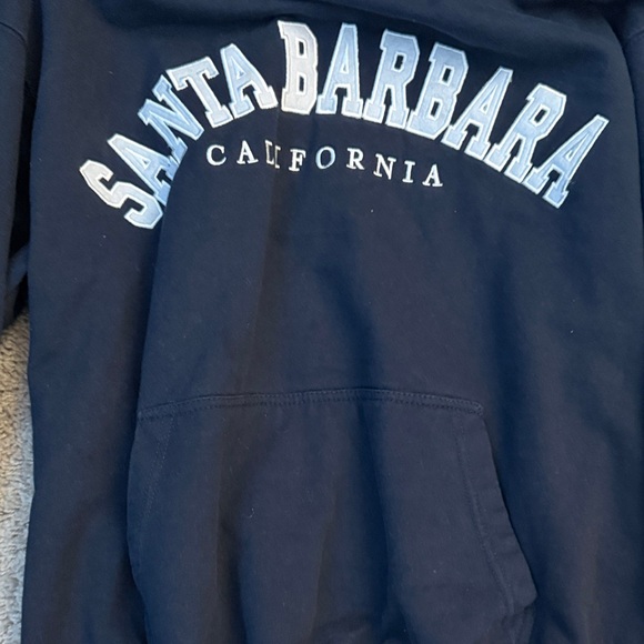 Santa Barbara California Navy Sweatshirt - Picture 3 of 4